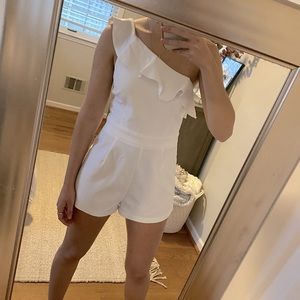 Superdown White Romper